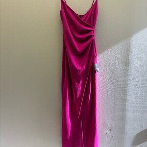 LULUS FUCHSIA MAXI DRESS- NWT